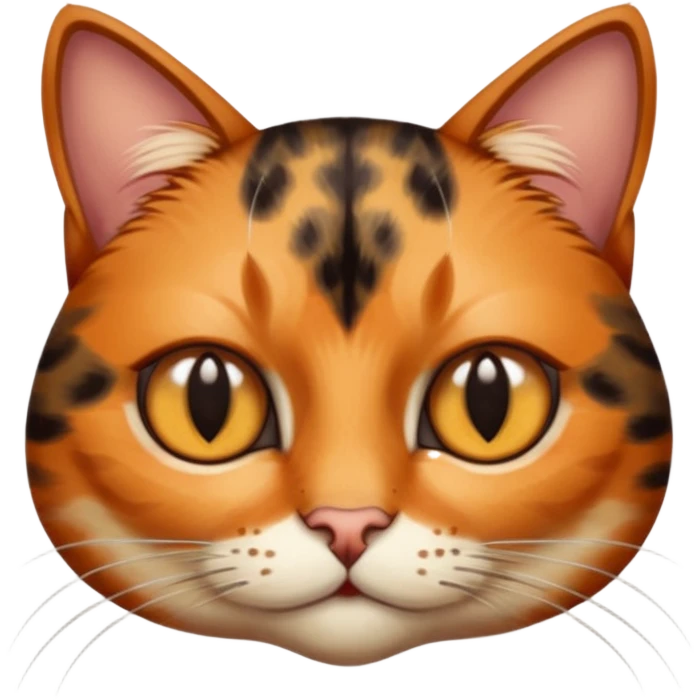 Cat with almond-shaped eyes with vertical slit pupils emoji