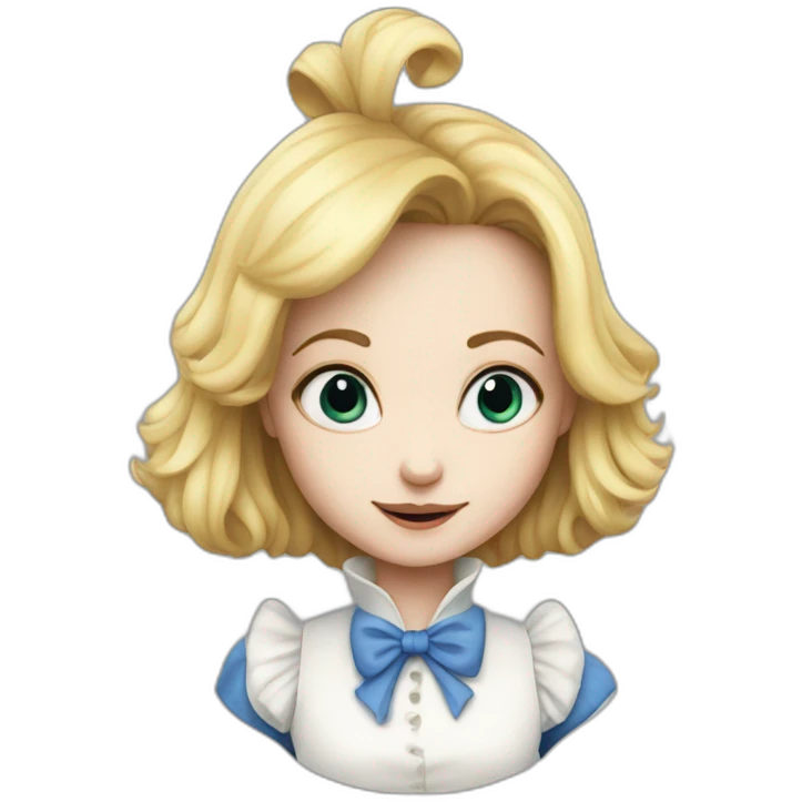 alice and wonderland rabbit hole emoji