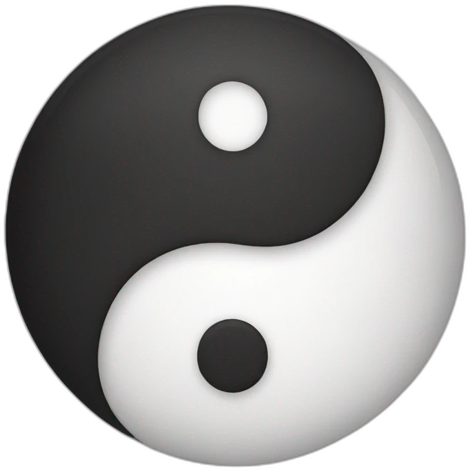 yin yang emoji