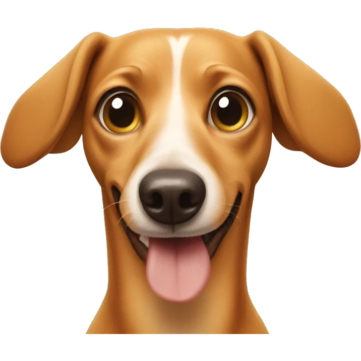 Weenie dog emoji