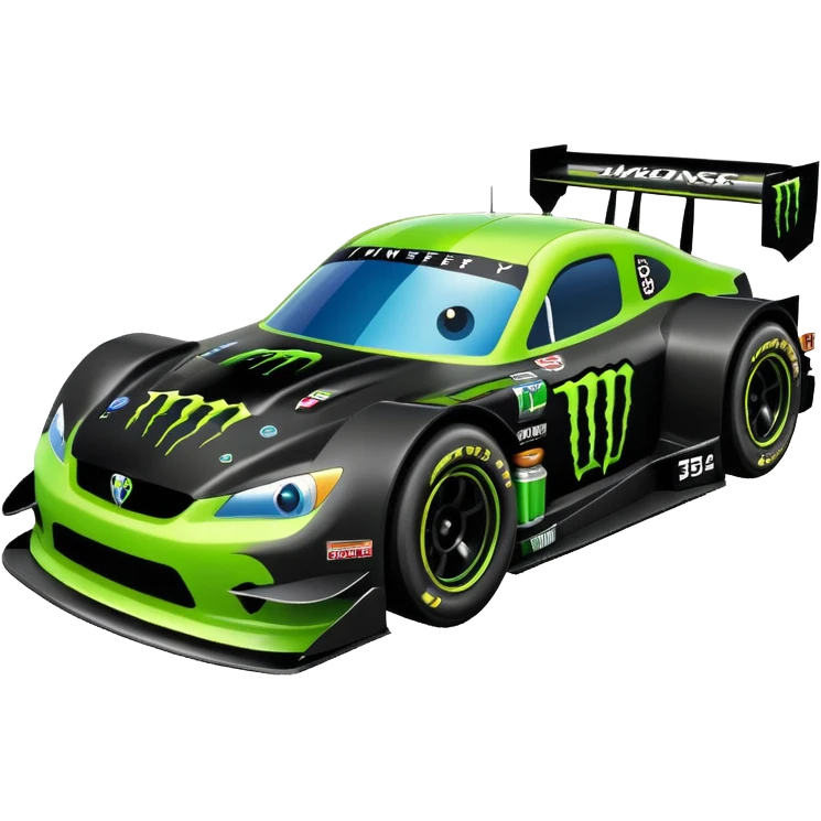 funon beds Monster Energy's drift liverys emoji