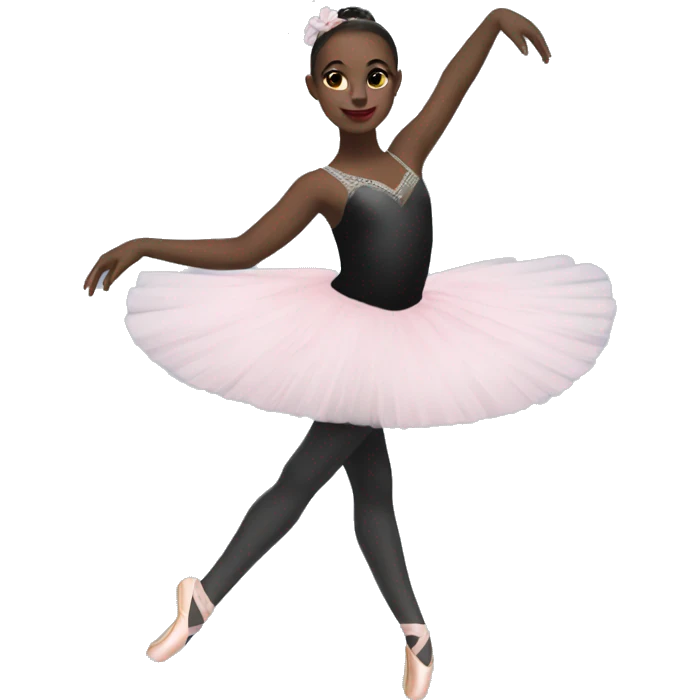 black swan ballerina emoji