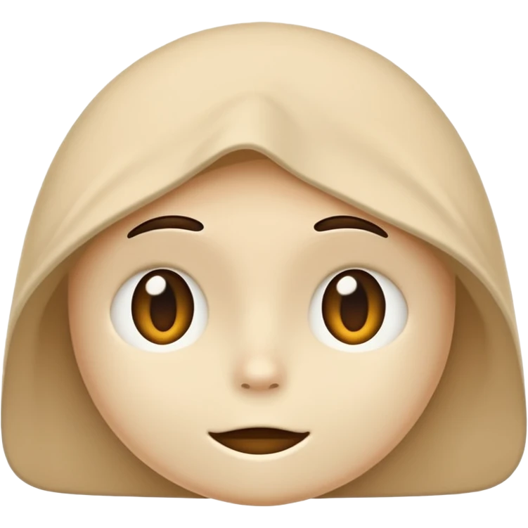 beige text 100% emoji