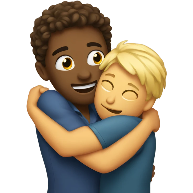 Hugs friend emoji