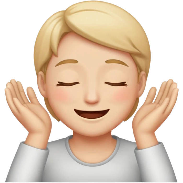 trying not to laugh emoji