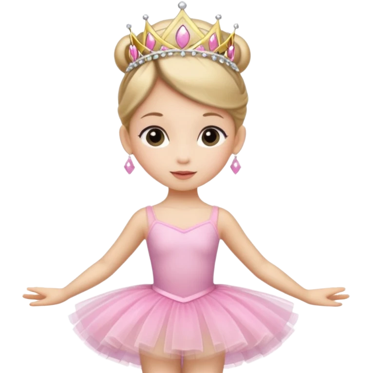 ballet bun princesses emoji