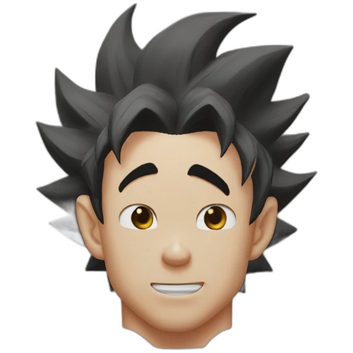 Goku from dragon ball z emoji