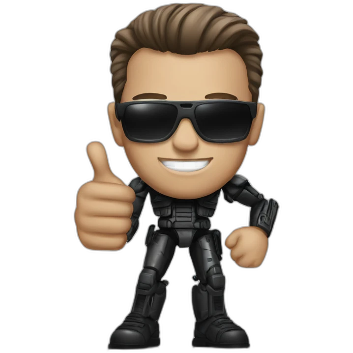 Terminator film thumbs up emoji