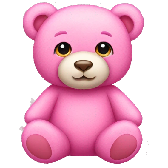 Pink teddy bears  emoji