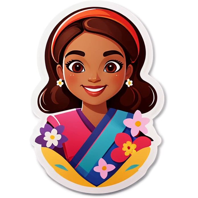 Happy international women’s Day. A woman from every nationality in the group. emoji