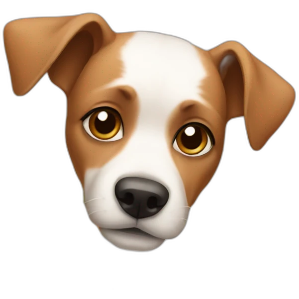 dog flowers emoji