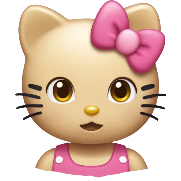 Hello kitty emoji