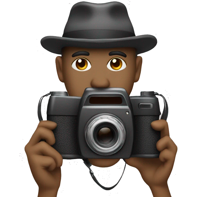 JZ  in hat with camera emoji