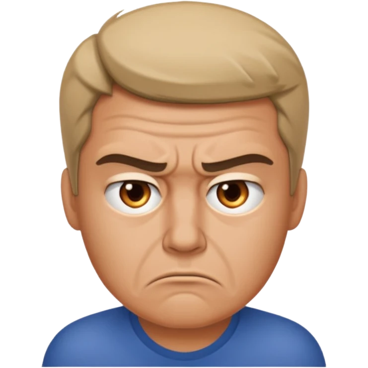 frustrated emoji