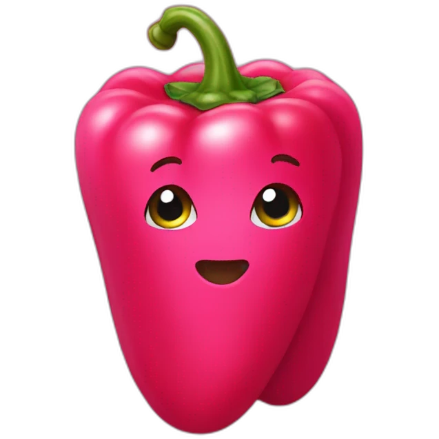 pink pepper emoji