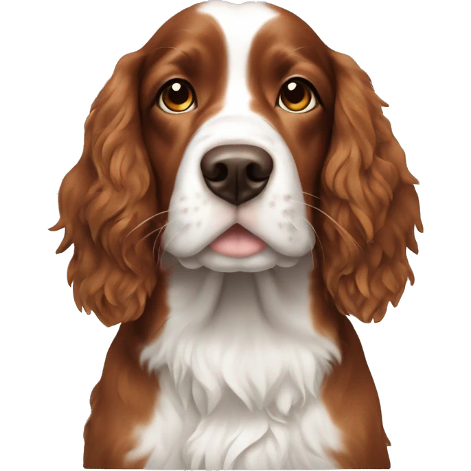 Welsh springer spaniel emoji  emoji