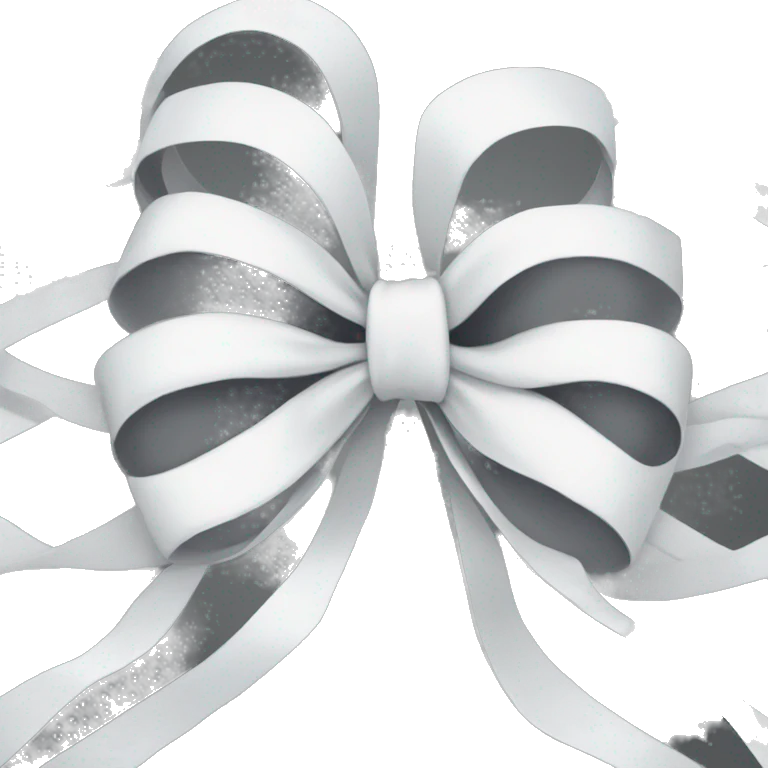 white bow emoji