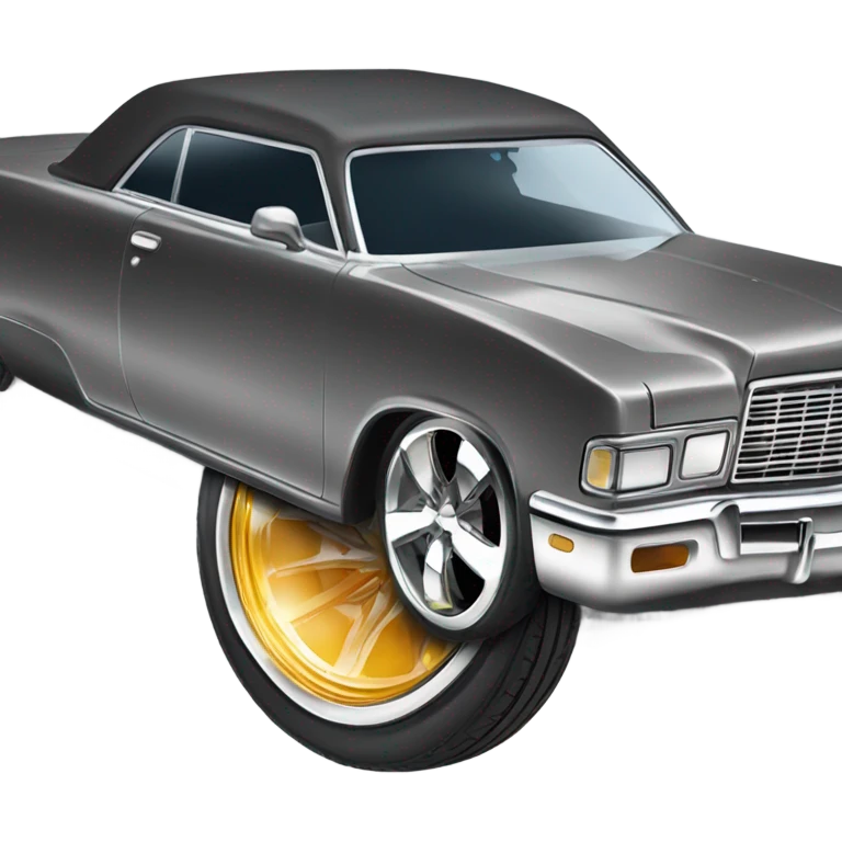 Low rider car custom emoji