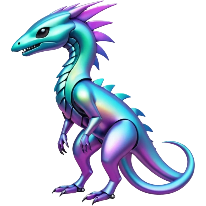 Futuristic Modern Epic Edgy Fakémon-creature-hybrid Full Body emoji