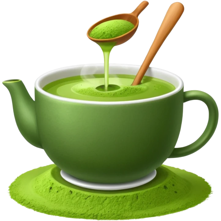 Matcha tea emoji