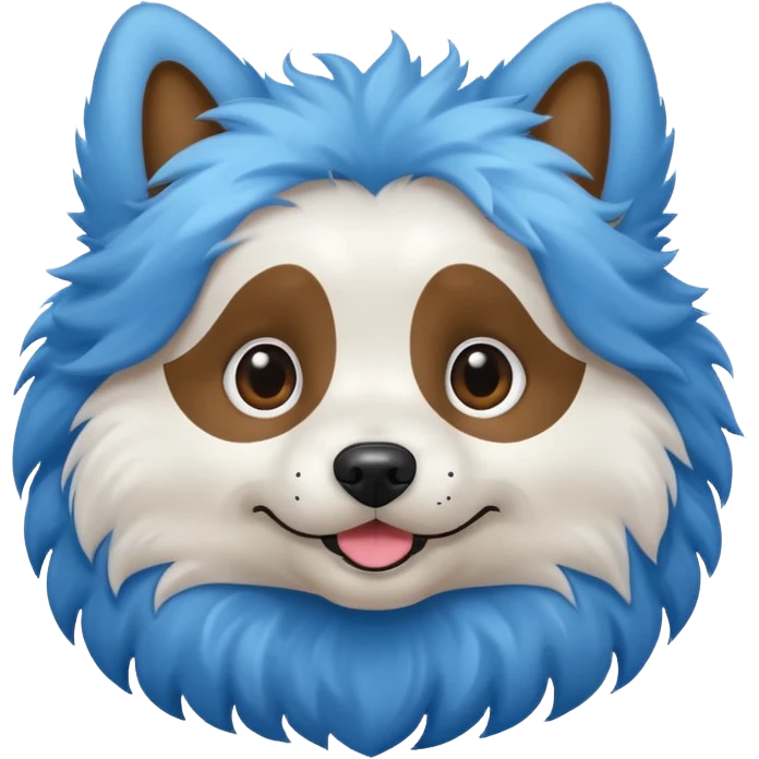dog blue] emoji