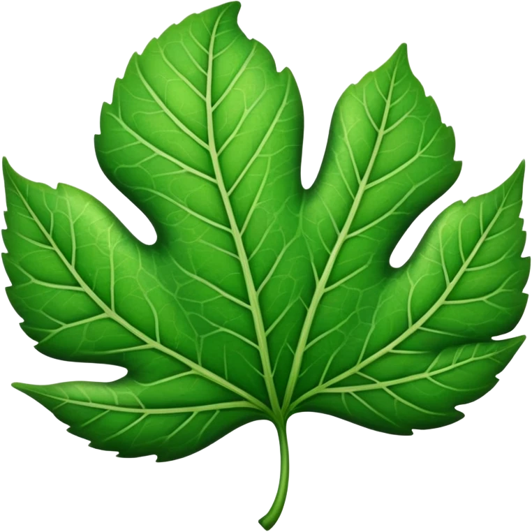Leaf emoji