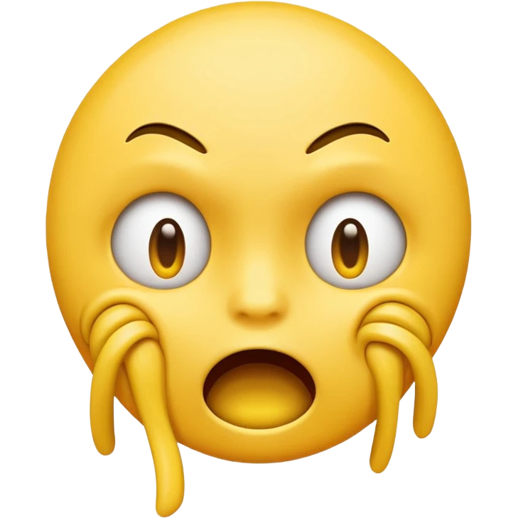 emoji strangling itself  emoji
