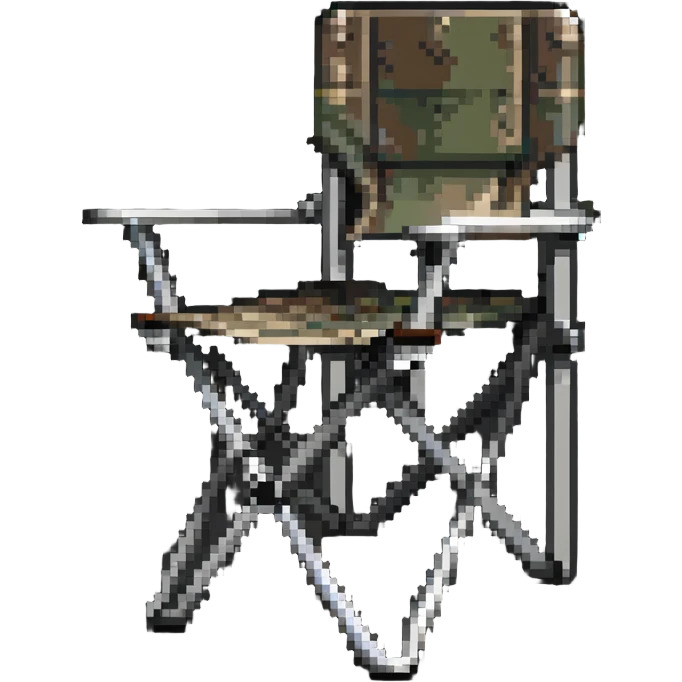 folding camping chair emoji