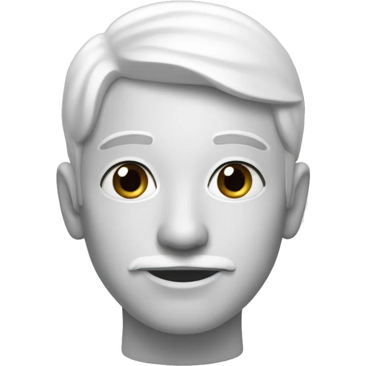 White color emoji