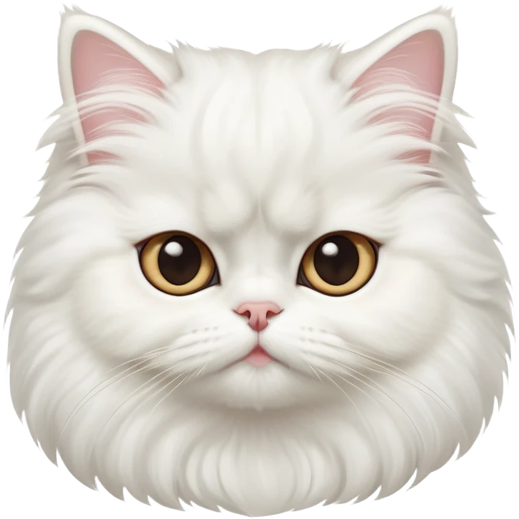 cinematic-adorable-big-eyed-fluffy-solid white-persian-cat-portrait-emoji,-head-tilted-playfully-with-a-sweet-expression,-fluffy-solid white-fur,-simplified-yet-irresistibly-cute-features-with-large,-expression, solid ginger persian cat emoji