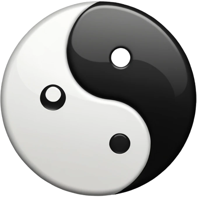 Yin yang emoji emoji
