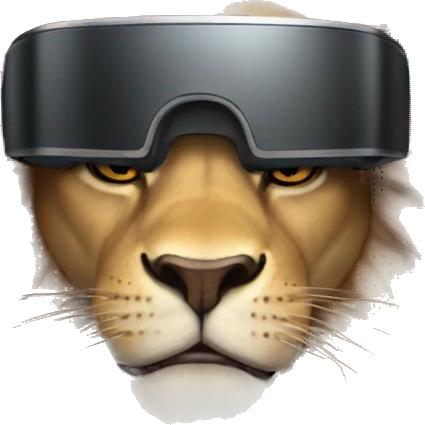 Vr lion emoji