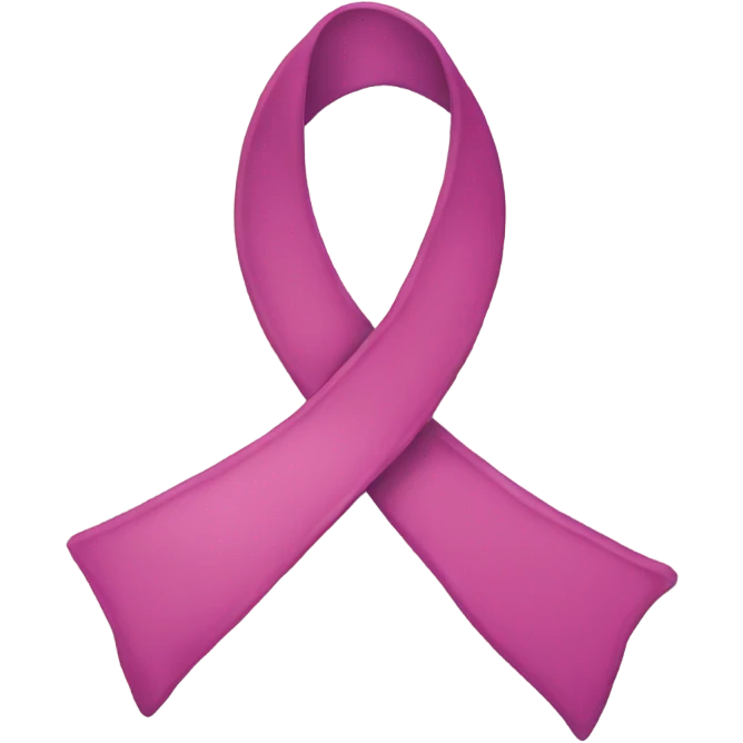 Cancer ribbon emoji