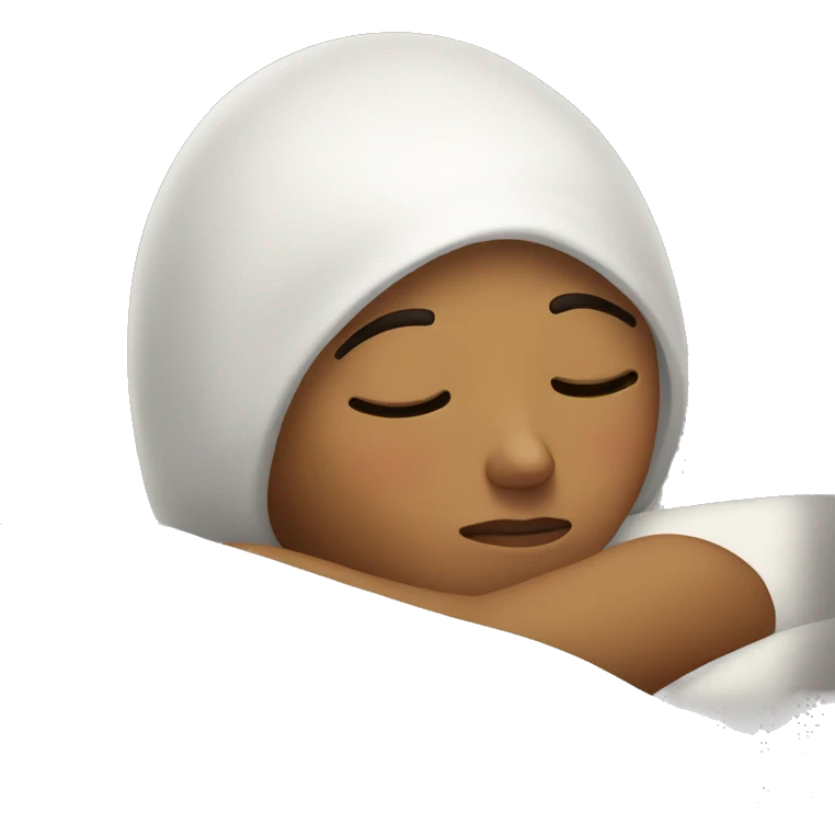Mujer durmiendo  emoji