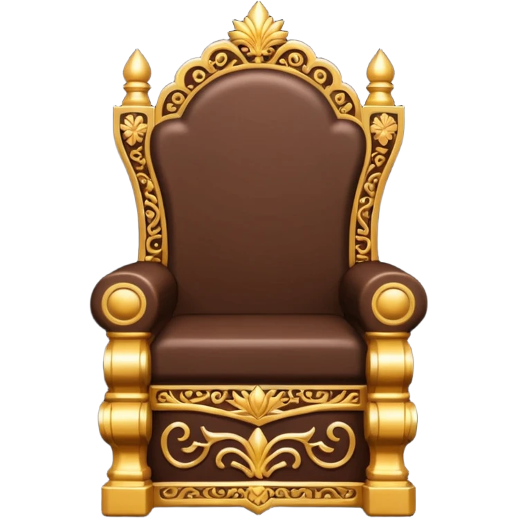chocolate throne emoji