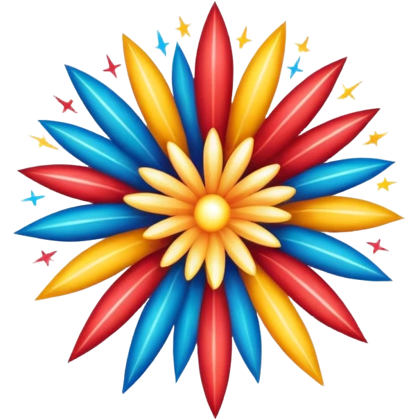 carnival firework burst emoji