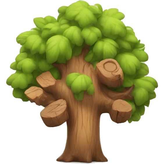 Touching wood  emoji