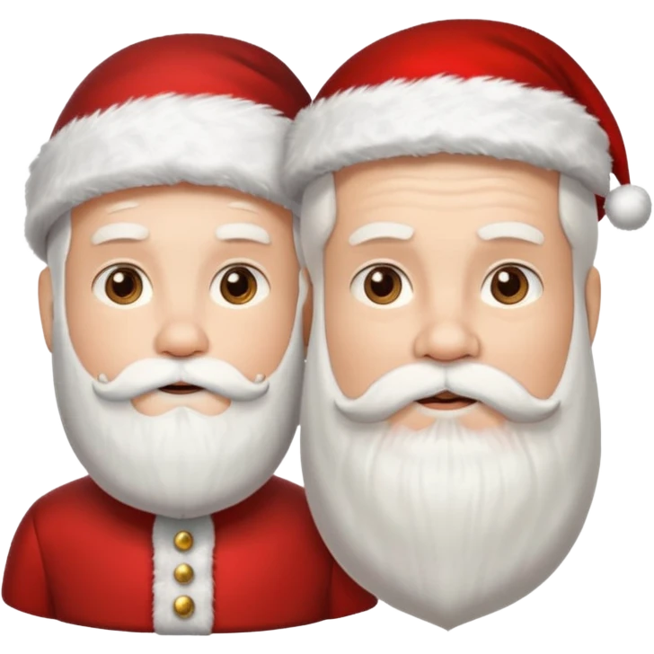 santa husband wife emoji