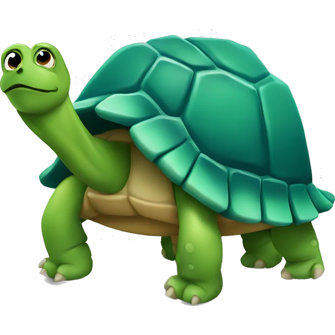 Una tortuga  emoji