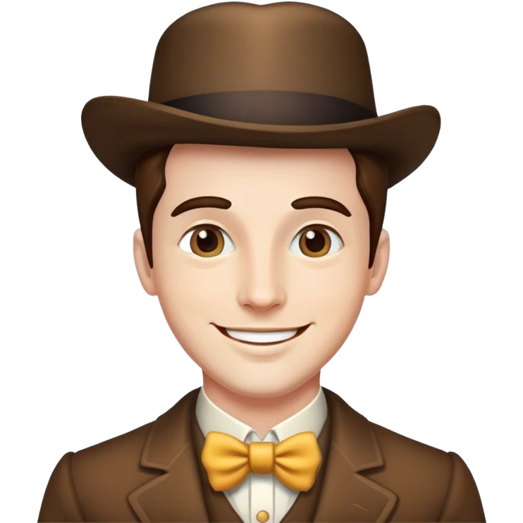 Happy face dandy emoji