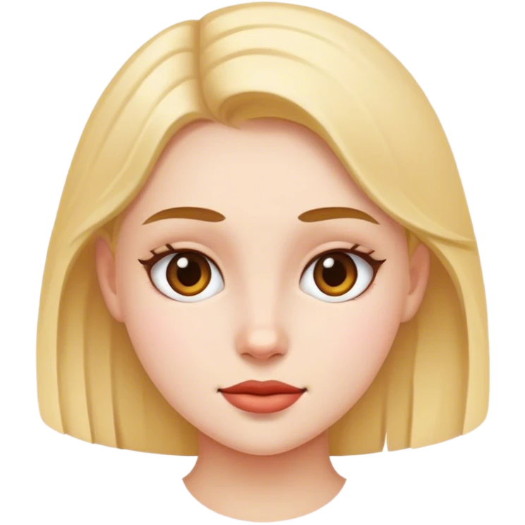 Clean girlie emoji