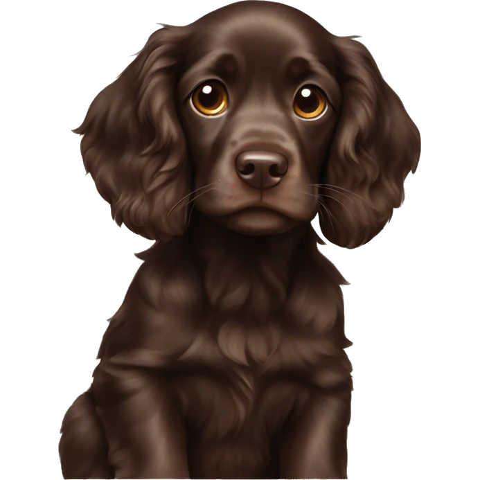 Puppy Boykin spaniel emoji