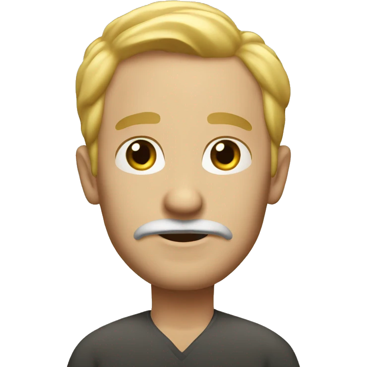 a man widower blond emoji