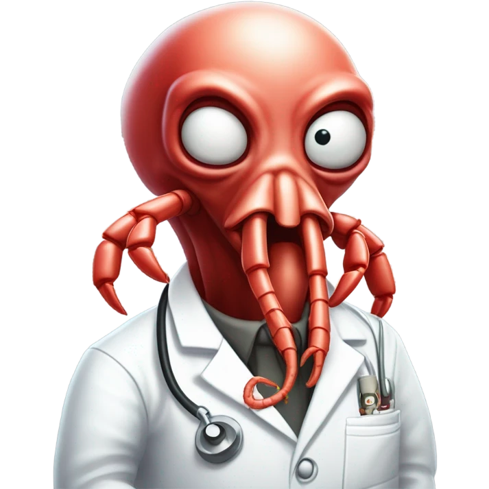dr. zoidberg futurama emoji