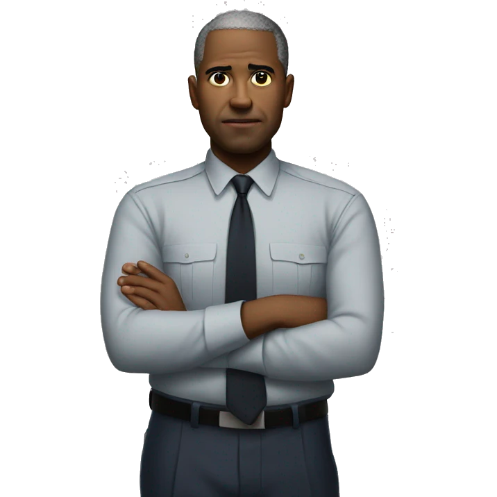 politic photorealistic serious emoji