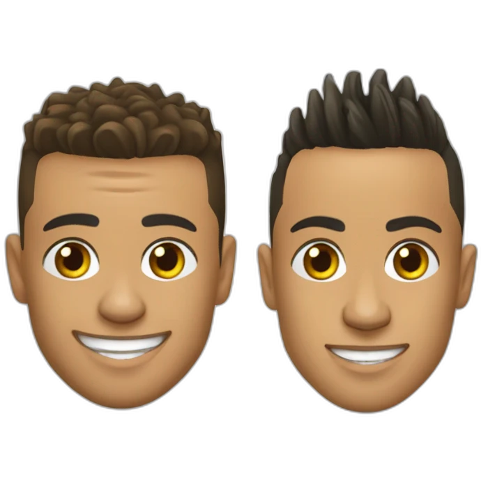 Neymar et Ronaldo  emoji
