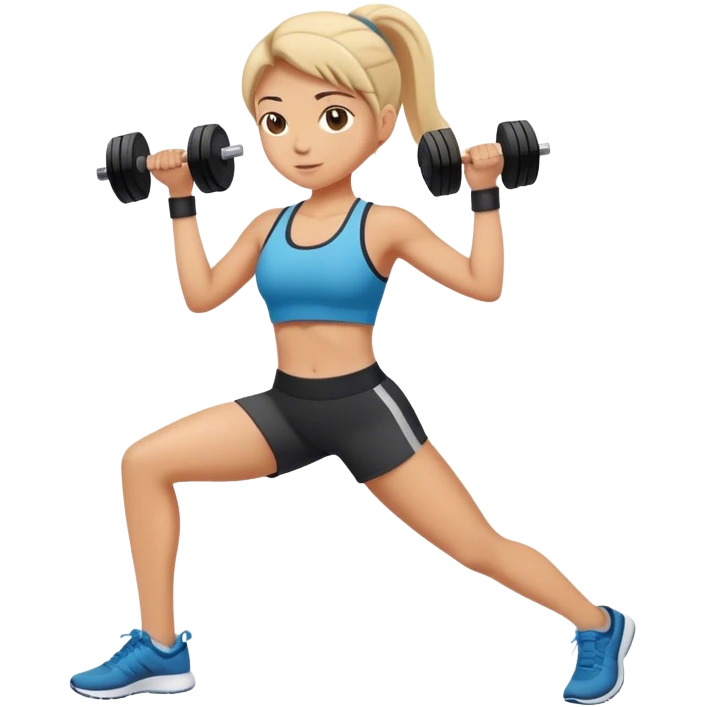 work out gif emoji