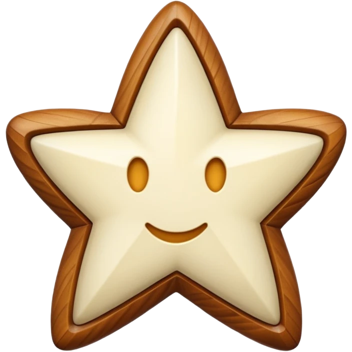 star carved from ivory emoji
