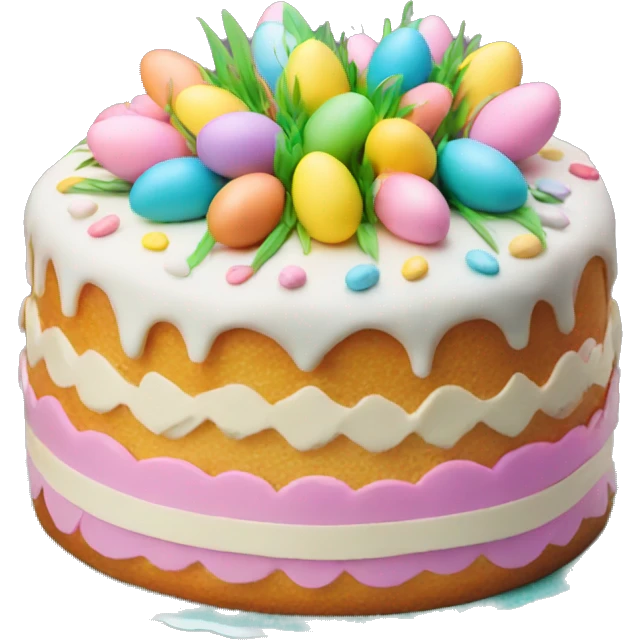 Easter cake emoji