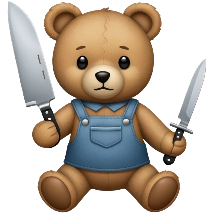 Teddy Bear + Knife emoji
